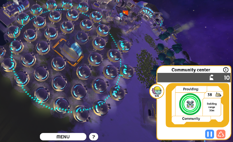 service building improved ui
